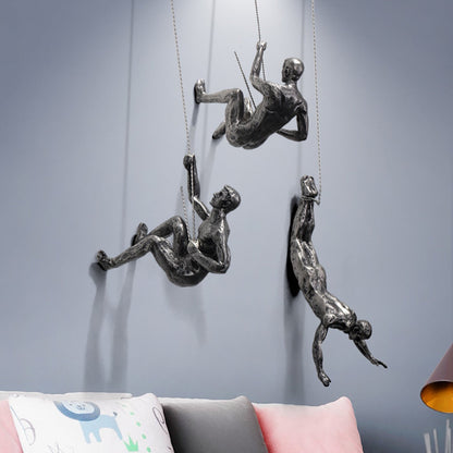 Muurdecoratie - ClimbCraft - 3D Kunst - Creatieve Woondecoratie