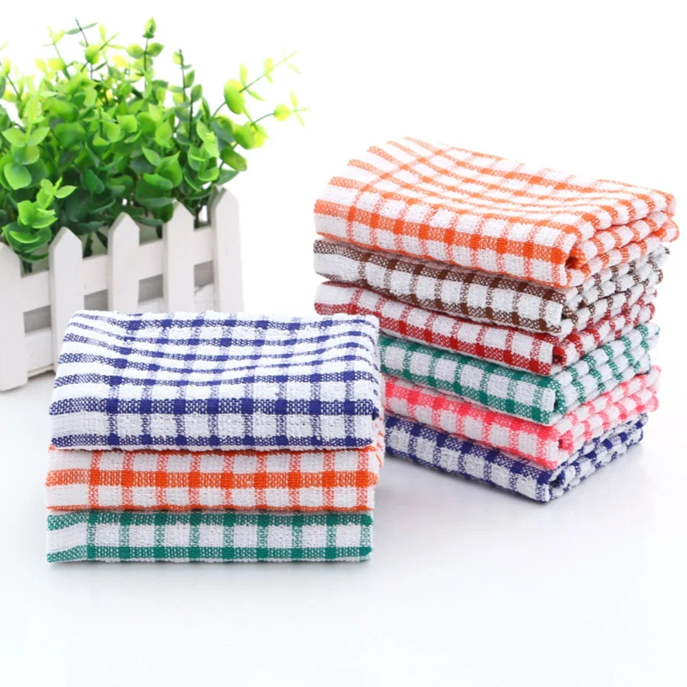 Katoenen Theedoekenset - Wavelya - Super Absorberend Materiaal - Herbruikbare Keuken Doeken