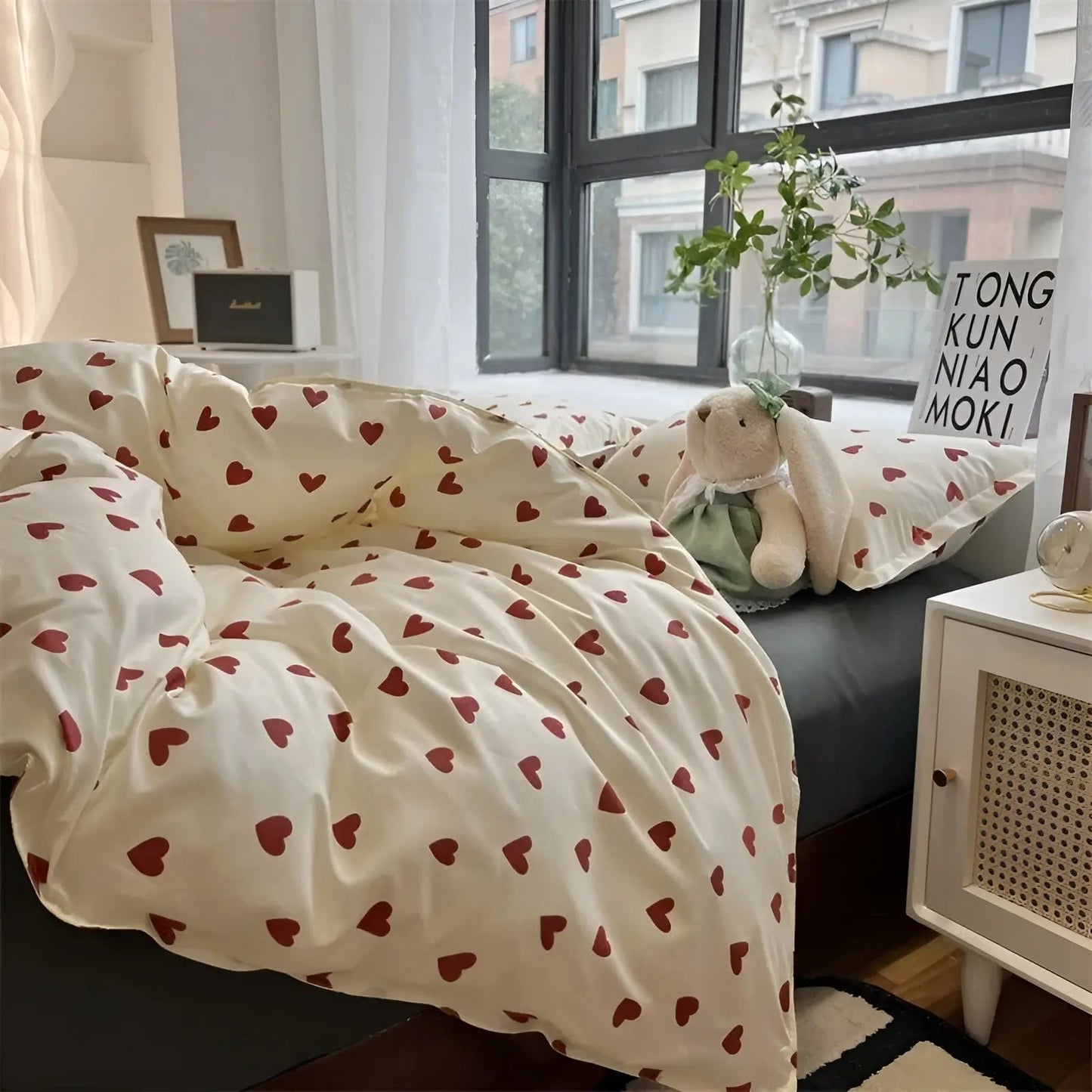 Dekbedovertrek Set - CozyNest - Zachte Comfort - Dromerige Sfeer
