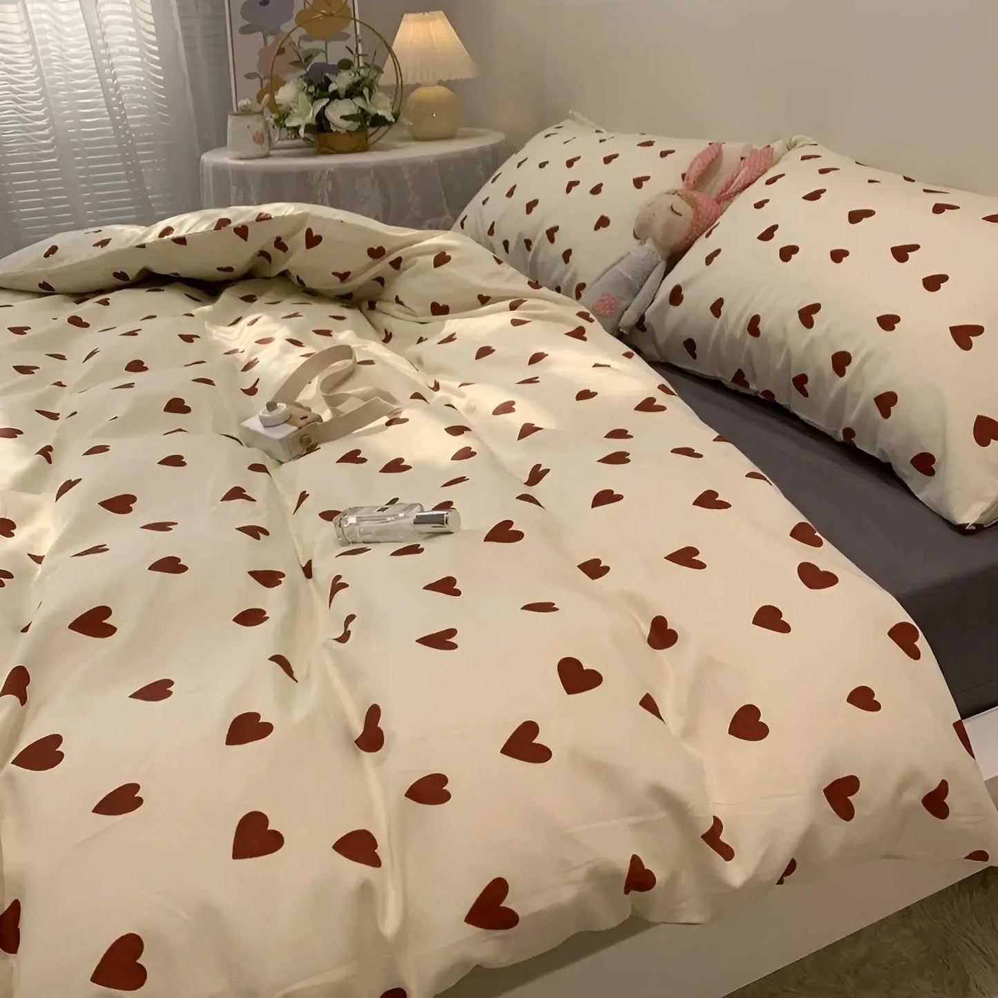 Dekbedovertrek Set - CozyNest - Zachte Comfort - Dromerige Sfeer
