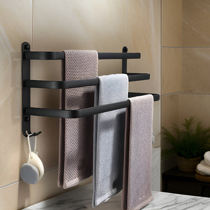 Handdoekhouder - HangEase - Ruimtebesparend Design - Badkamer Organizer