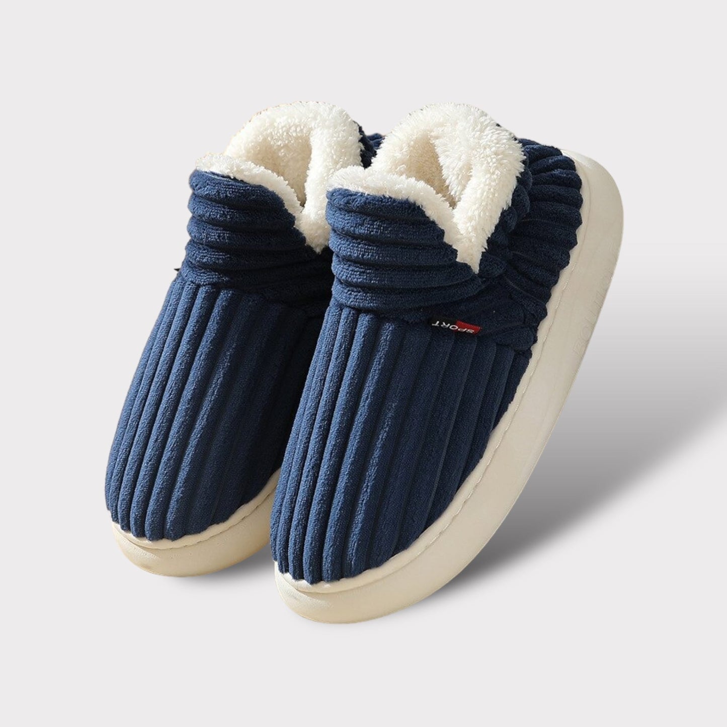 Pantoffels voor binnen - SoftStep - Pluche Comfort - Antislip Zool