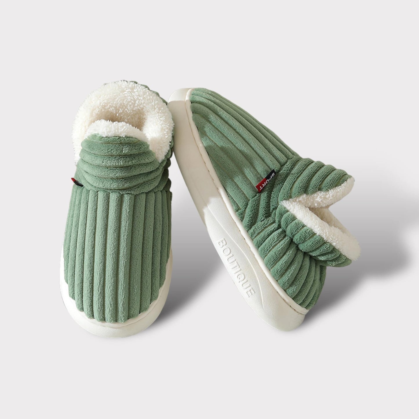 Pantoffels voor binnen - SoftStep - Pluche Comfort - Antislip Zool