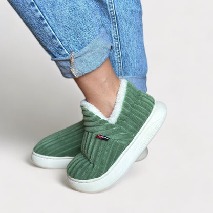 Pantoffels voor binnen - SoftStep - Pluche Comfort - Antislip Zool