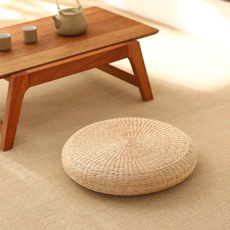 Vloerkussen - ZenComfort - Japanse Stijl - Pluche Zitting