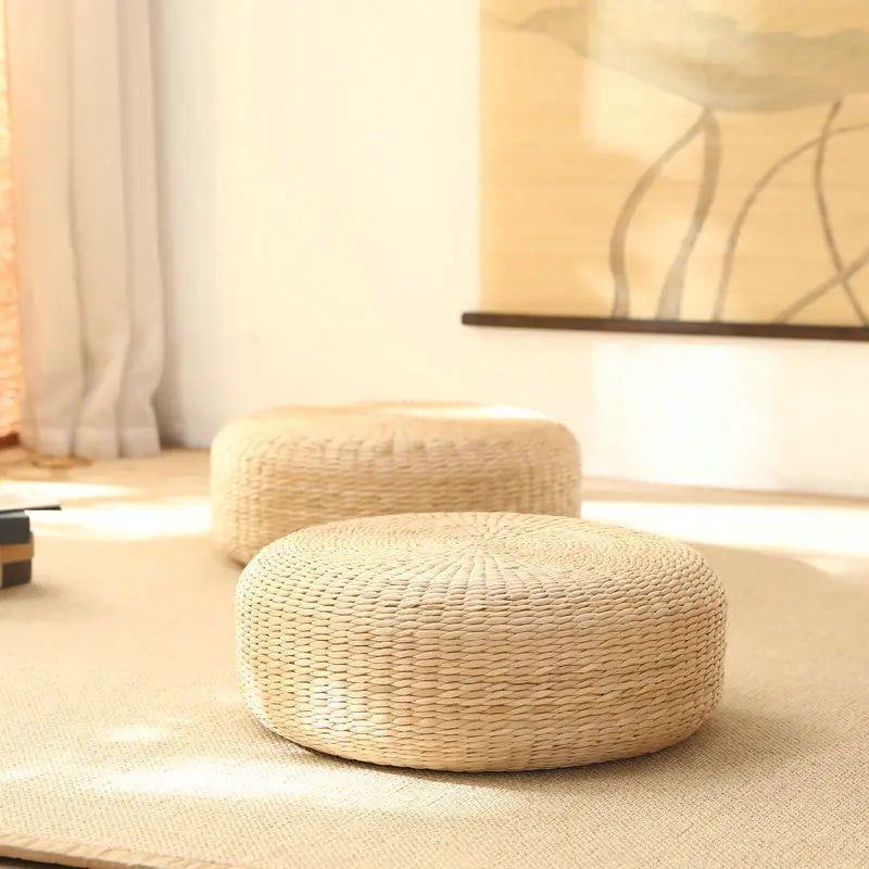Vloerkussen - ZenComfort - Japanse Stijl - Pluche Zitting