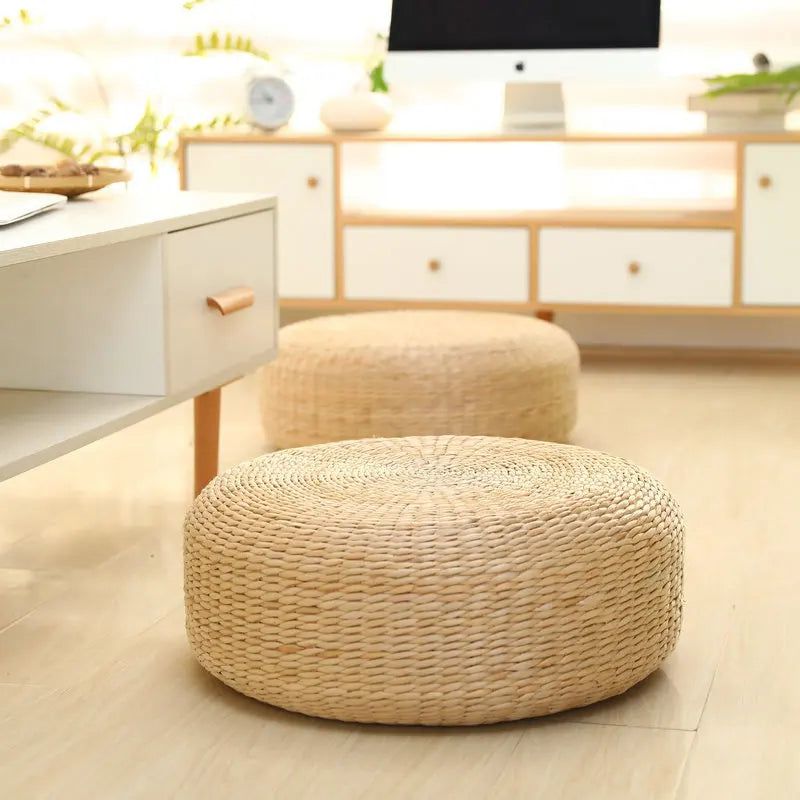 Vloerkussen - ZenComfort - Japanse Stijl - Pluche Zitting