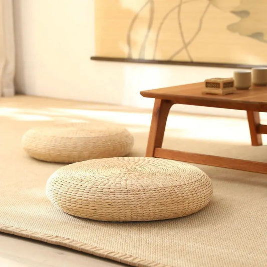 Vloerkussen - ZenComfort - Japanse Stijl - Pluche Zitting