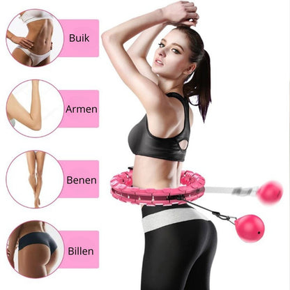 Hula Hoop - FitHoop - Verzwaarde Ontwerp - Verstelbare Grootte