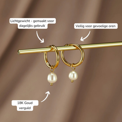 Oorbellen - Pearluxe - Elegante Design - Tijdloze Stijl