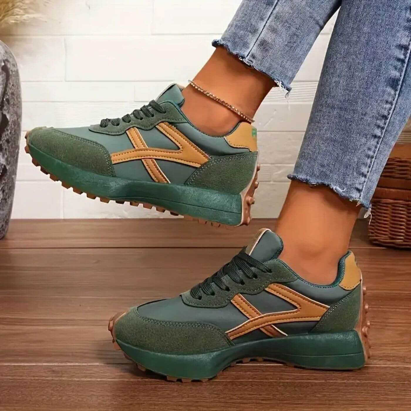 Dames Sneakers - FlexiStride - Comfortabele Pasvorm - Antislip Ontwerp