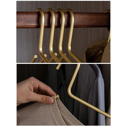 Kledinghangers - HangerLux - Antislip Ontwerp - Duurzame Matte Afwerking