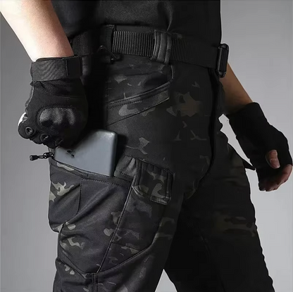 Water- en Winddichte Outdoor Set - MaxGuard - Fleece Voering - Zes Zak Ontwerp