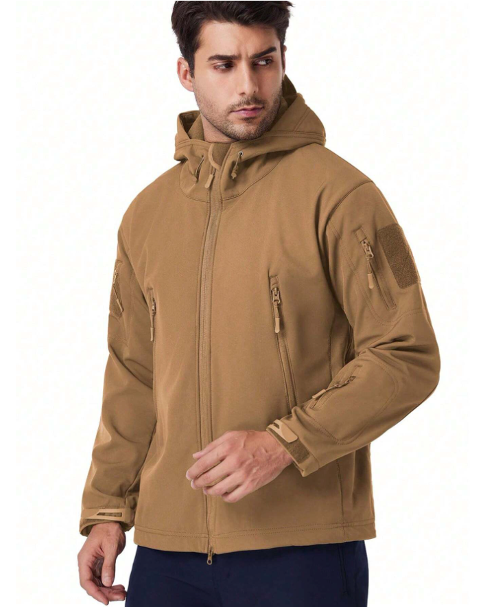 Water- en Winddichte Outdoor Set - MaxGuard - Fleece Voering - Zes Zak Ontwerp