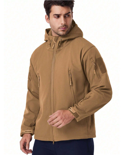 Water- en Winddichte Outdoor Set - MaxGuard - Fleece Voering - Zes Zak Ontwerp
