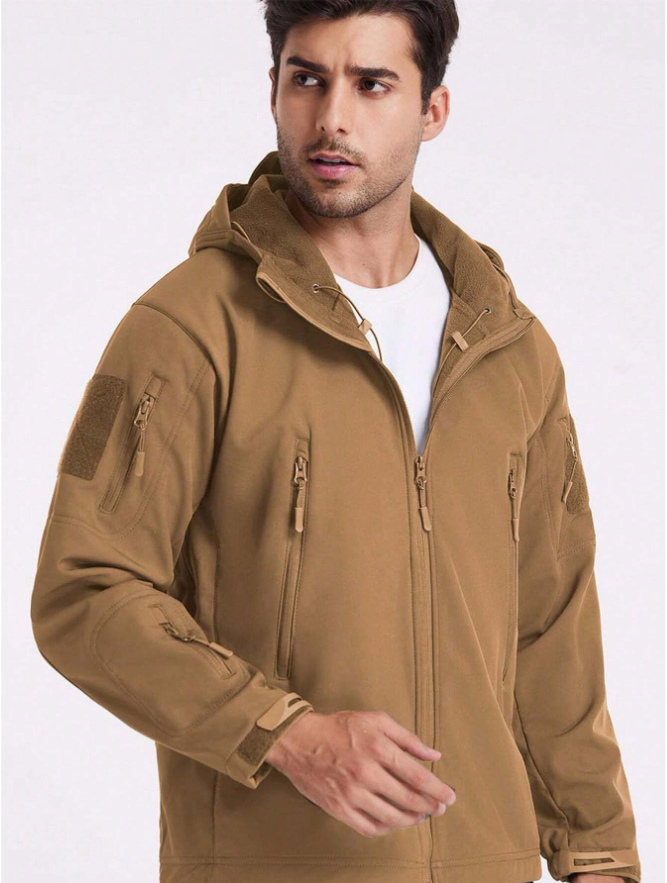 Water- en Winddichte Outdoor Set - MaxGuard - Fleece Voering - Zes Zak Ontwerp