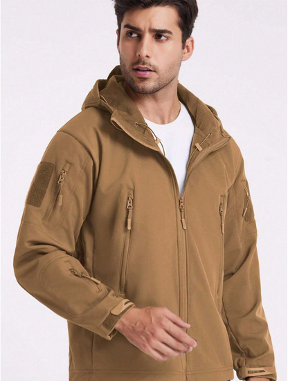 Water- en Winddichte Outdoor Set - MaxGuard - Fleece Voering - Zes Zak Ontwerp