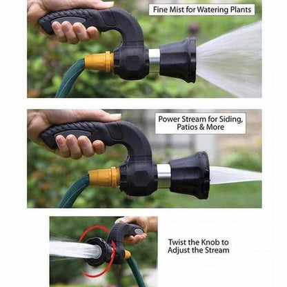 Tuin Slang Spraykop - HydroFlow - Verstelbare Instellingen - Duurzaam Handvat