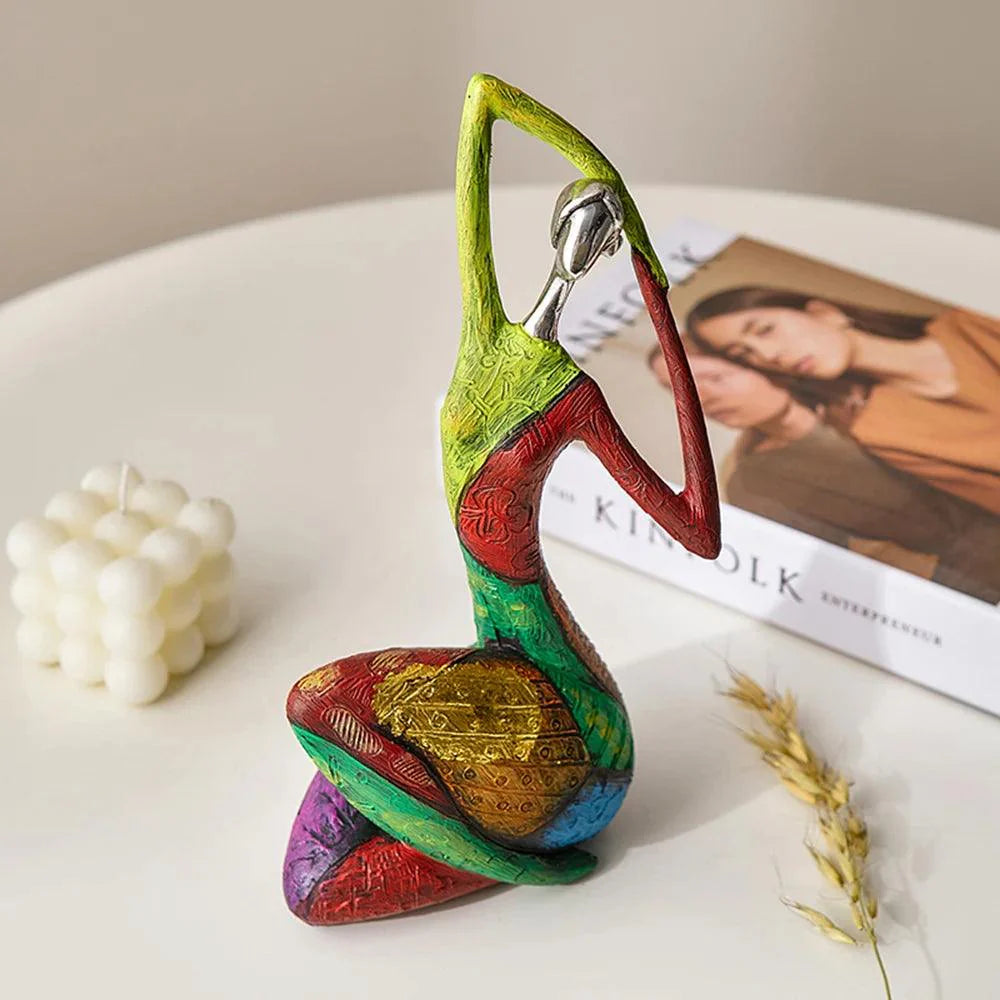 Decoratief Beeldje - ScandiArt - Abstract Ontwerp - Liefde Thema
