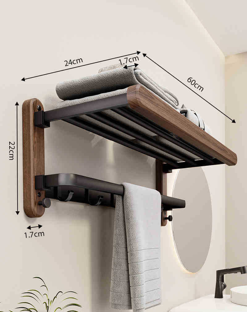Handdoekrek - BathEase - Wandmontage - Modern Design