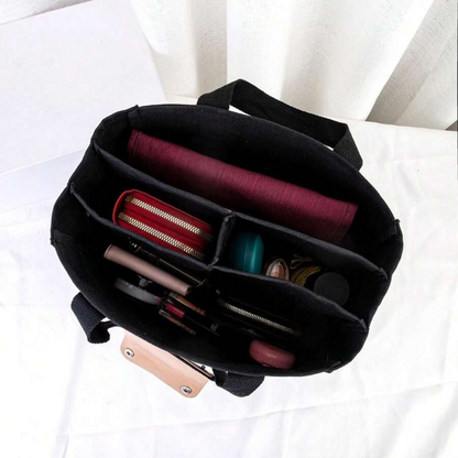 Canvas Tas - TrendTote - Multi-Pocket Design - Verstelbare Strap