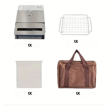 Kampvuurkachel - FireMax - Opvouwbaar Ontwerp - Draagbaar Koken