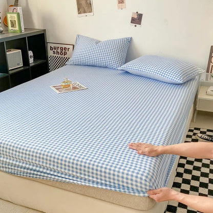 Hoeslaken - CozyHome - Klassiek Geruit - Zacht Katoen