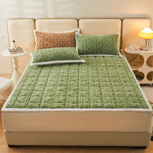 Matrasbeschermer - ComfortGuard - Gequilt Stof - Zachte Bescherming