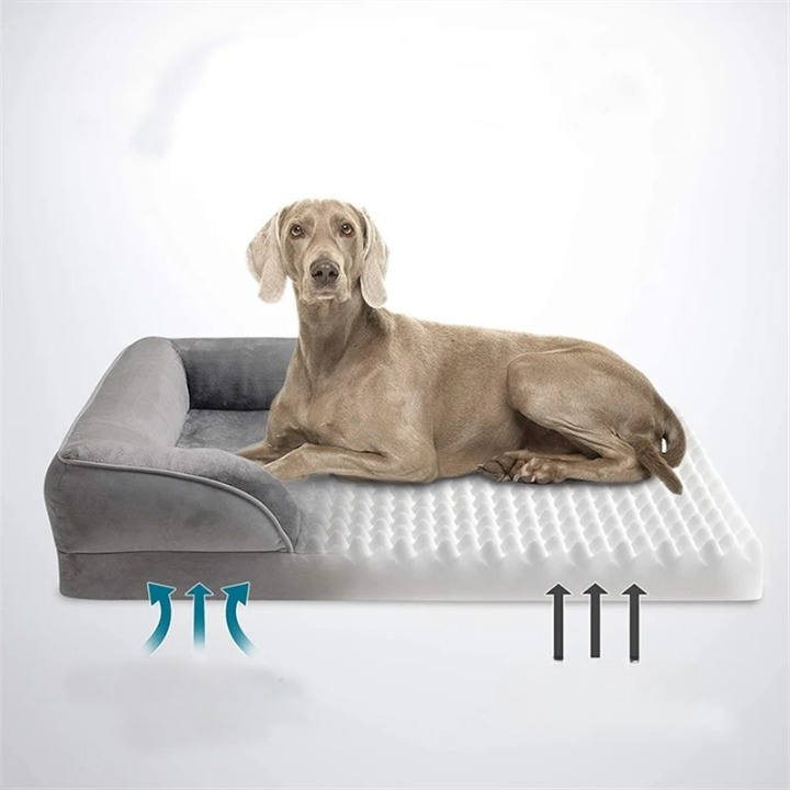Hondenbed - ComfortRest - Orthopedische Ondersteuning - Geventileerd Design
