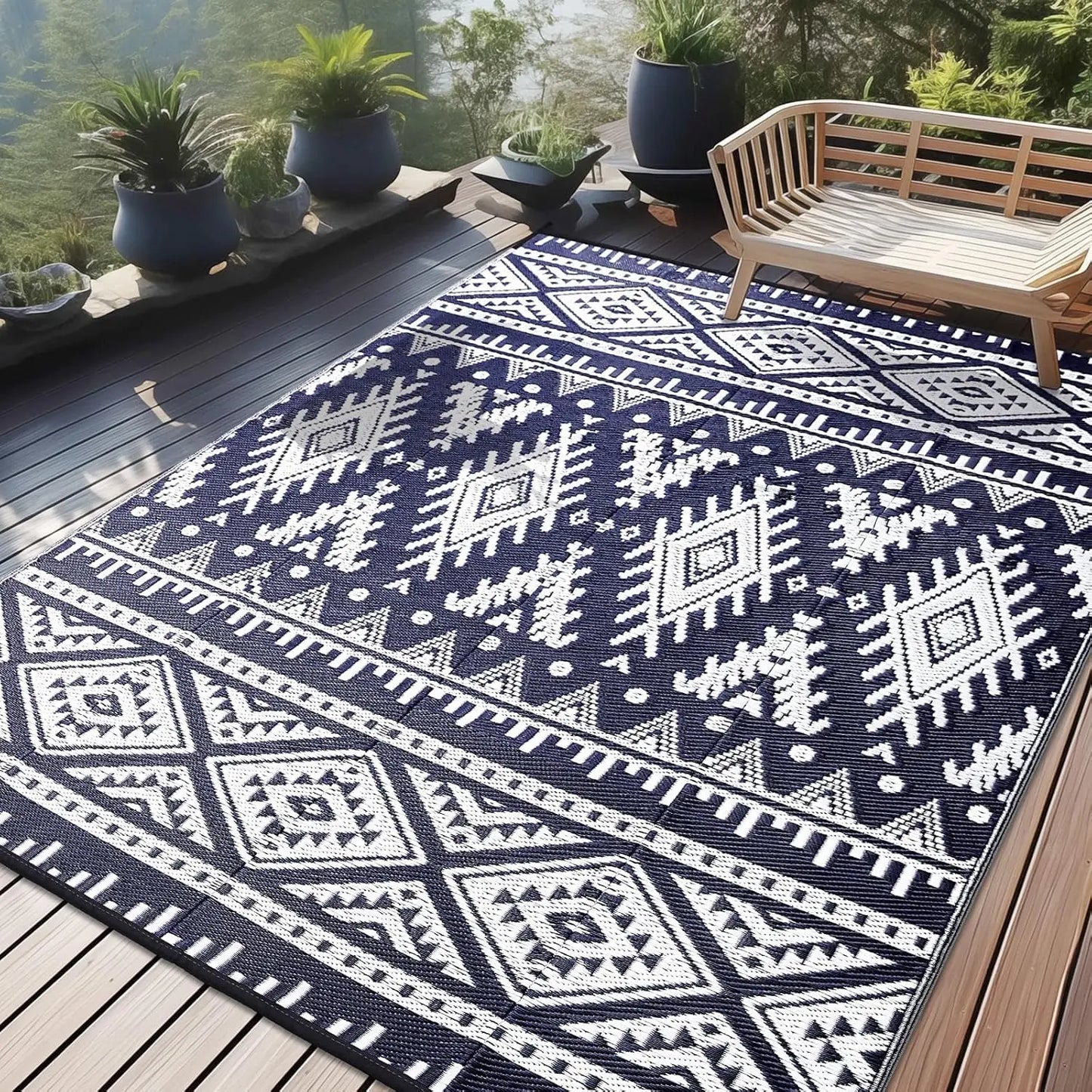 Tuinkleed - BohoStyle - Omkeerbaar Design - Buitendecoratie