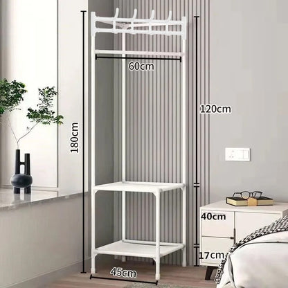 Kledingrek - SpaceSaver - Opvouwbaar Design - Hoekopslag