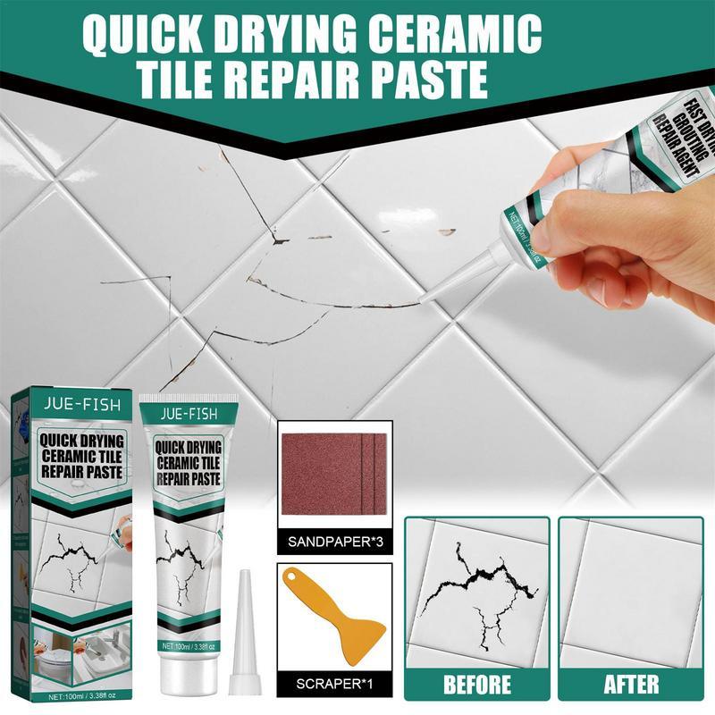 Tegelreparatiepasta - ReTile - Sneldrogend - Duurzame Oplossing