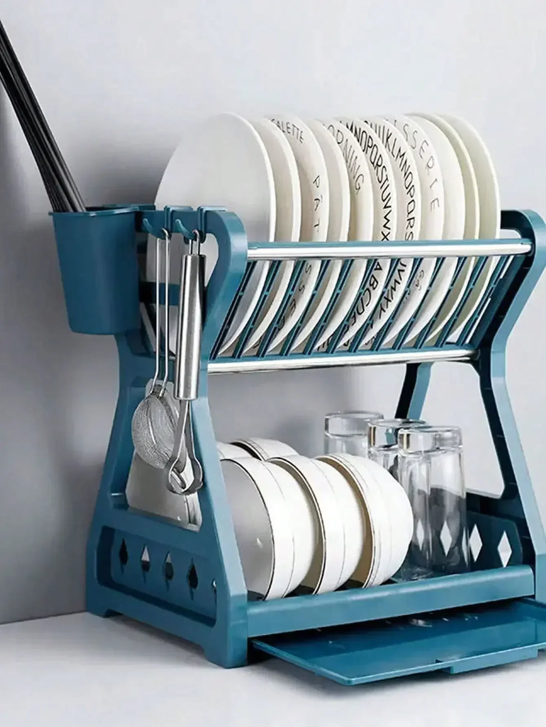 Afwasrek - SpaceSaver - Vouwbaar Design - Keuken Organizer