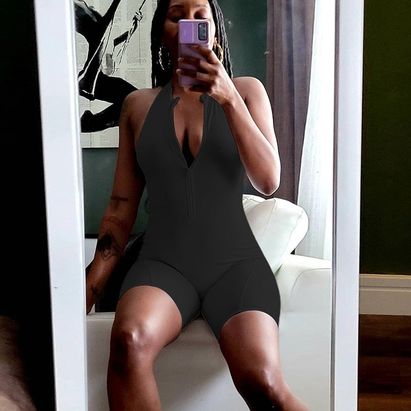 Yoga Playsuit - Flexura - Comfortabele Pasvorm - Rekbaar Stof