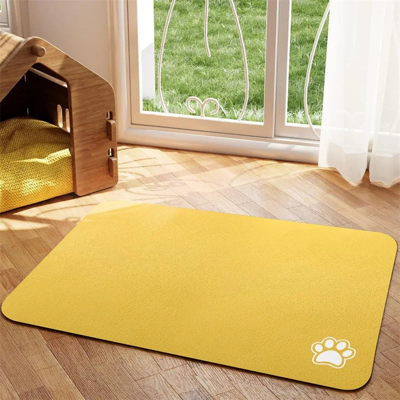 Huisdier Voer Mat - QuickSip - Absorberend Design - Makkelijk Schoonmaken