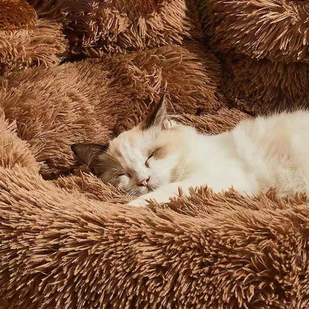 Hondenmand - CozyNest - Wasbaar Stoffen - Pluizig Comfort