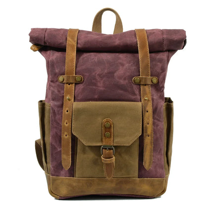 Rugzak - TrekMate - Militaire Canvas - Roltop Design