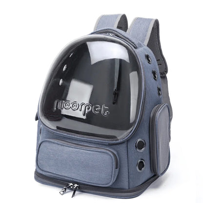 Dierenvervoer Rugzak - TravelPaws - Transparant Ontwerp - Ademend Comfort