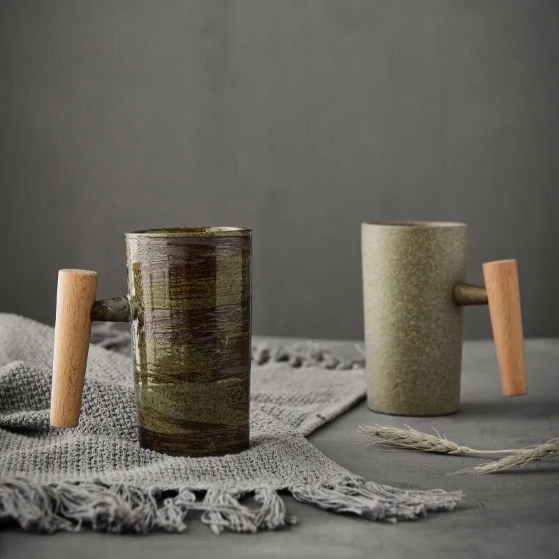 Keramische Mok - BrewEase - Warmtebehoudend Ontwerp - Stijlvolle Nordic Uitstraling