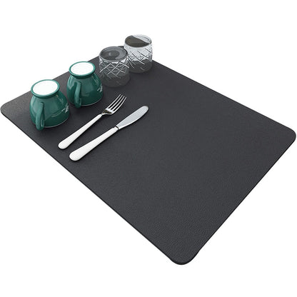 Afvoer Mat - QuickDry - Absorberend Design - Keukenblad