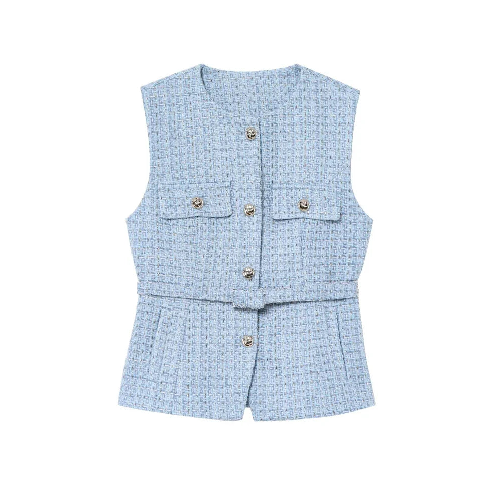 Corduroy Tuinjumpsuit - StyleEase - Casual Pasvorm - Wijde Pijpen Design