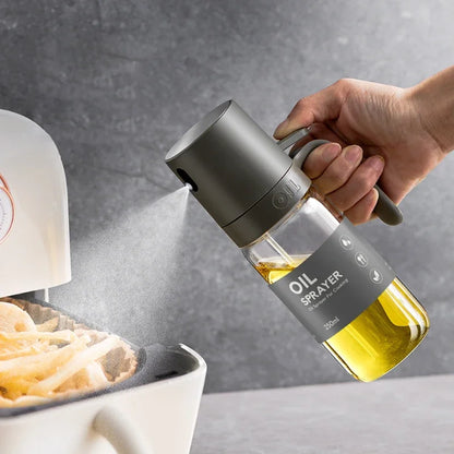 Olie Sprayfles - PureMist - Borosilicaat Glas - Gezond Koken