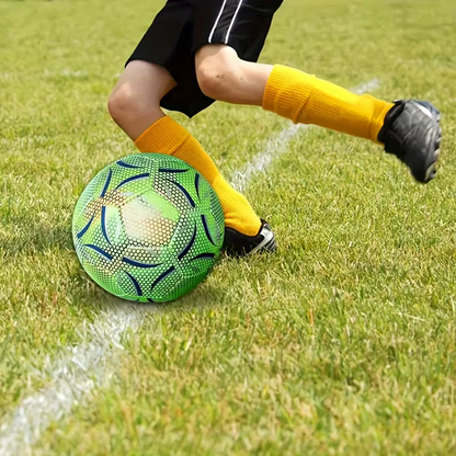 Voetbal - GlowBall - Reflecterend Design - Waterdichte Technologie