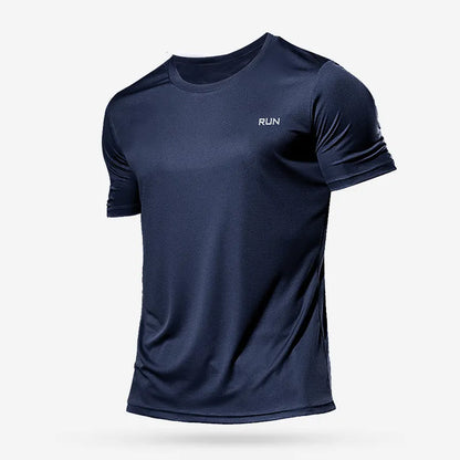 Compressie T-Shirt - FitTech - Sneldrogend Stof - Sportief Design
