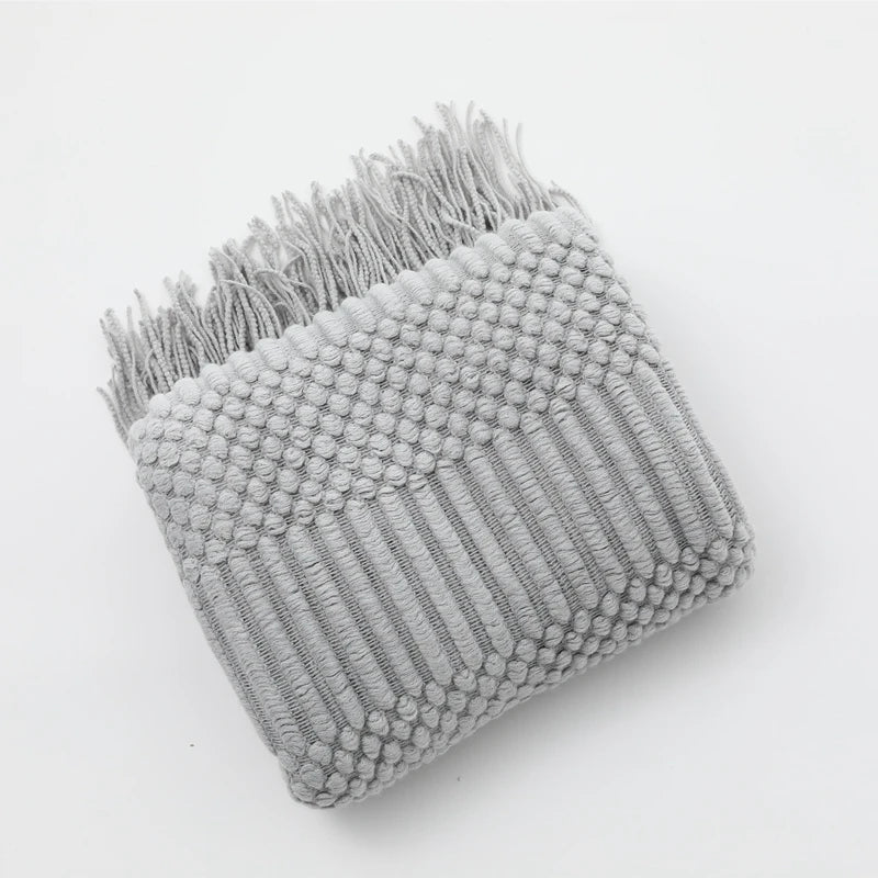 Geweven Deken - SoftLoom - Cozy Design - Franje Detail