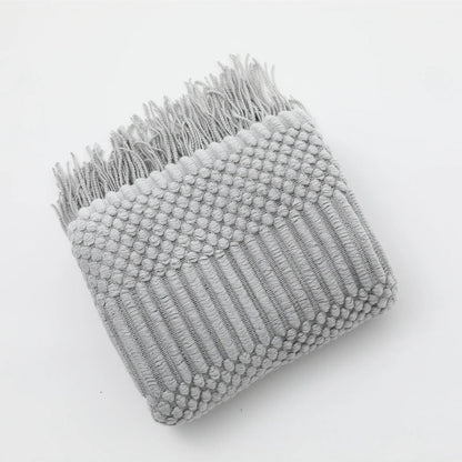 Geweven Deken - SoftLoom - Cozy Design - Franje Detail
