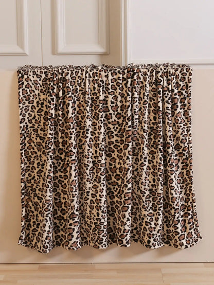 Fleece Dekentje - CozyLuxe - Luipaard Print - Zachte Comfort
