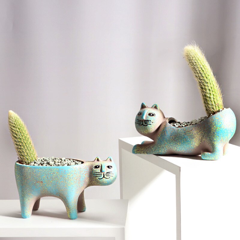 Plantenpot - CattyBloom - Keramisch Design - Decoratieve Pot