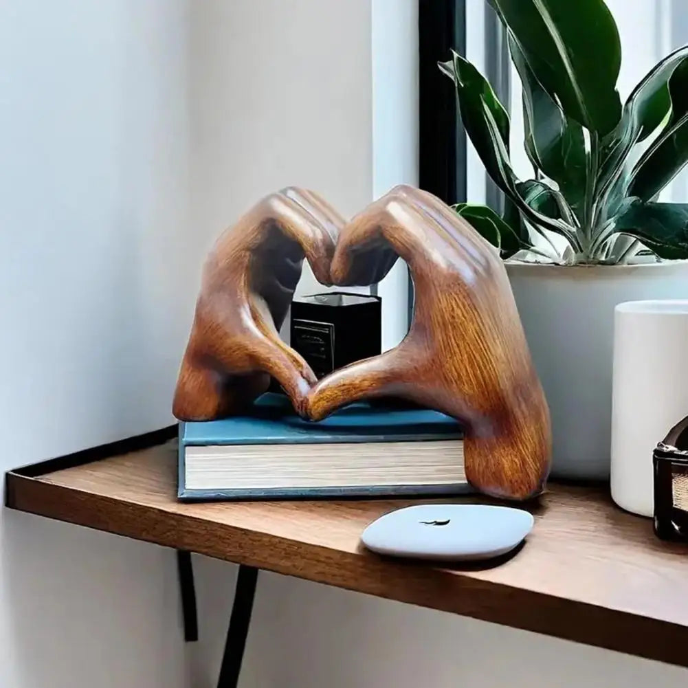 Hart Hand Beeld - AmorGest - Elegant Ontwerp - Woondecoratie