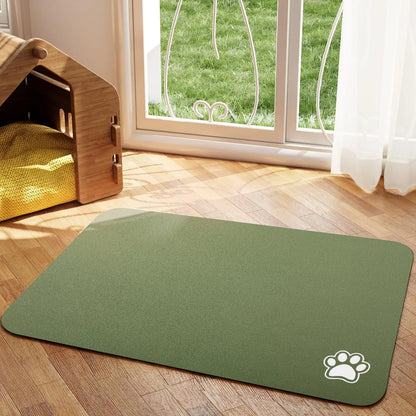 Huisdier Voer Mat - QuickSip - Absorberend Design - Makkelijk Schoonmaken